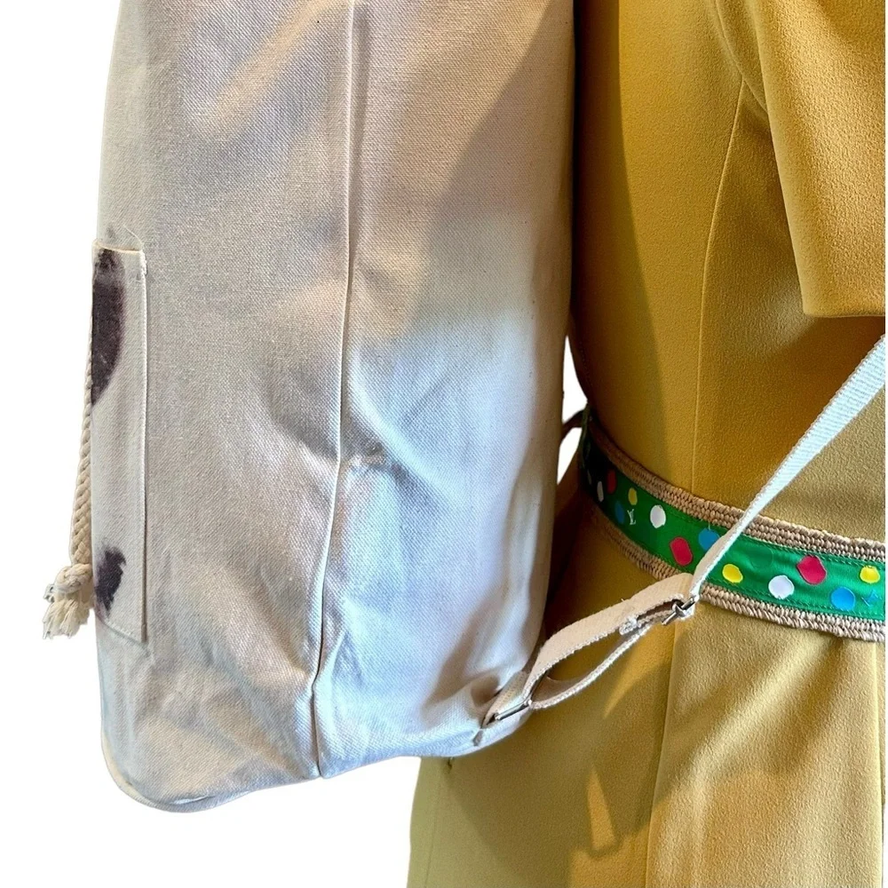 Canvas Tote Backback Equestrian themed XL